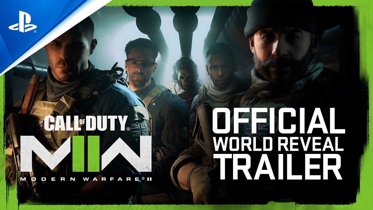 Call of Duty: Modern Warfare 2 2022 world reveal trailer